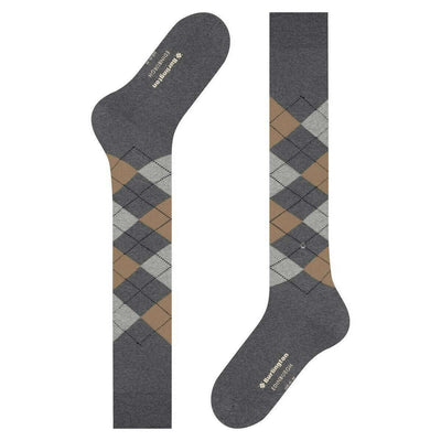 Burlington Grey Edinburgh Knee High Socks