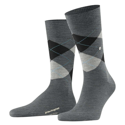 Burlington Grey Edinburgh Socks