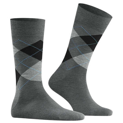 Burlington Grey Edinburgh Socks