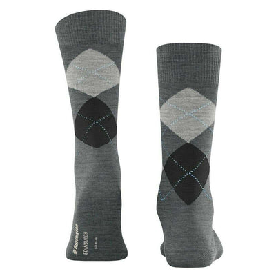 Burlington Grey Edinburgh Socks