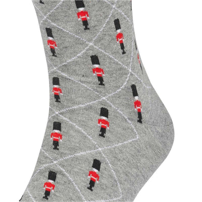 Burlington Grey Guard Men Socks