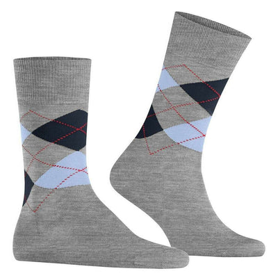 Burlington Grey Manchester Socks