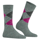 Burlington Grey Melange Marylebone Socks