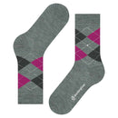 Burlington Grey Melange Marylebone Socks