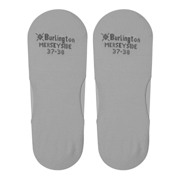 Burlington Grey Merseyside Invisible Socks