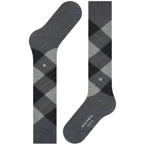 Burlington Grey Queen Knee High Socks