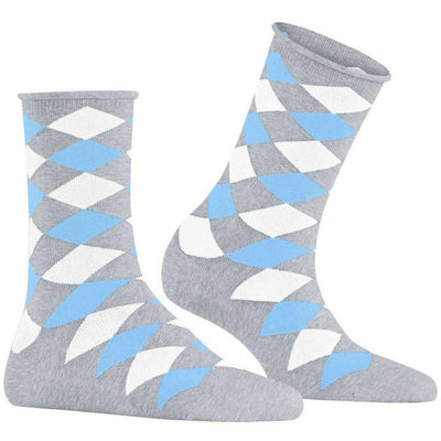 Burlington Grey Sandy Short Socks