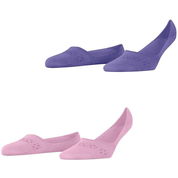 Burlington Lilac Everyday 2-Pack Invisible Socks