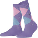 Burlington Lilac Rib Courtside Socks