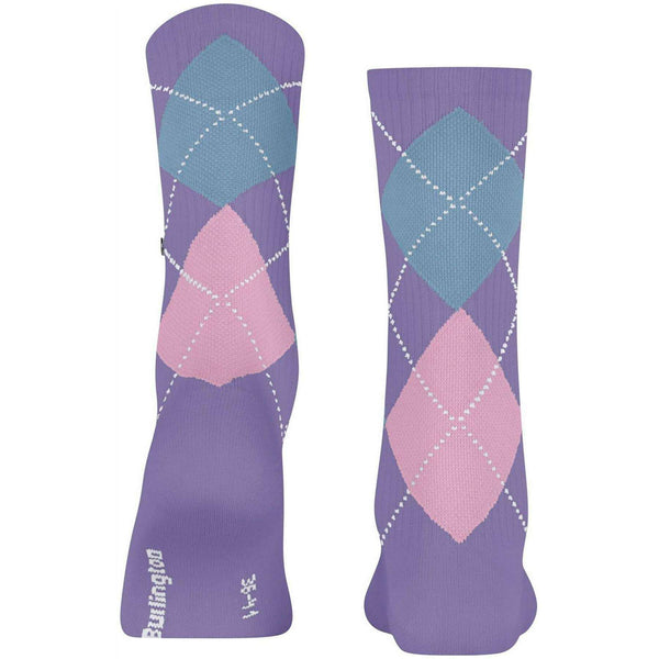 Burlington Lilac Rib Courtside Socks
