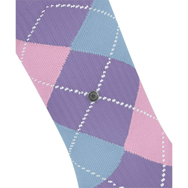 Burlington Lilac Rib Courtside Socks