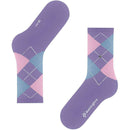 Burlington Lilac Rib Courtside Socks