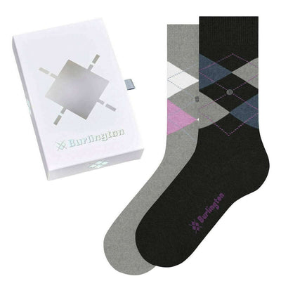 Burlington Navy Basic Gift Box Socks