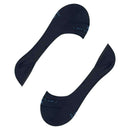 Burlington Navy Carrington No Show Socks