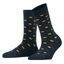Burlington Navy Crown Socks