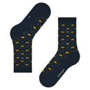 Burlington Navy Crown Socks