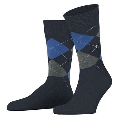 Burlington Navy Dundee Socks