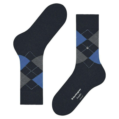 Burlington Navy Dundee Socks