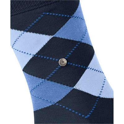 Burlington Navy Manchester Socks