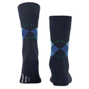 Burlington Navy Multi King Socks