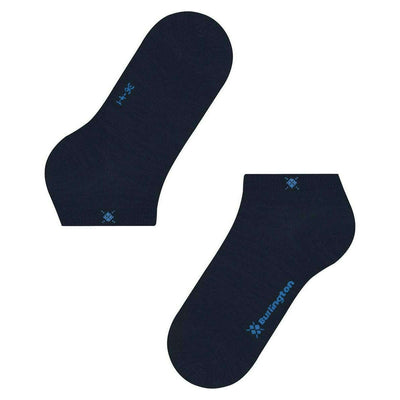 Burlington Navy Soho Vibes Socks