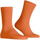 Burlington Orange Bond Street Socks