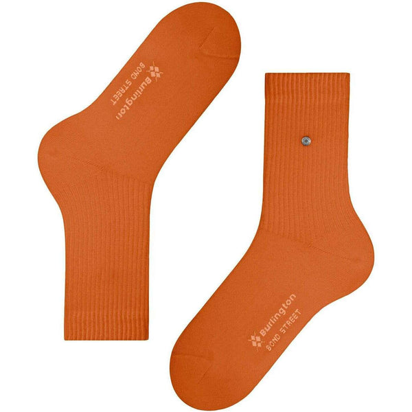 Burlington Orange Bond Street Socks