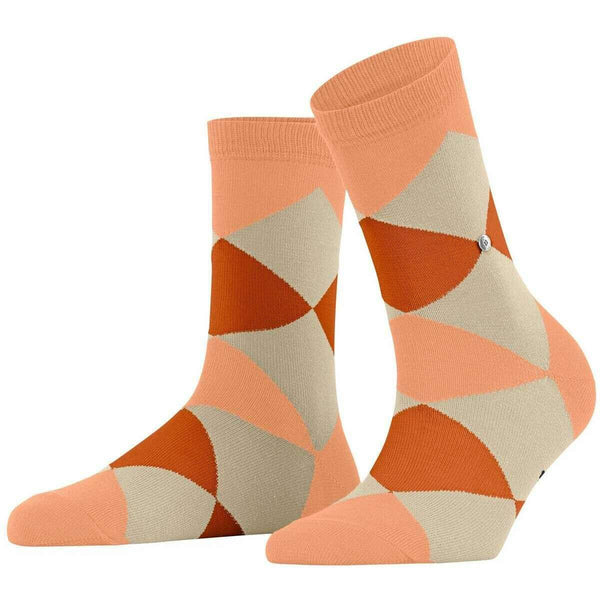 Burlington Orange Bonnie Short Socks