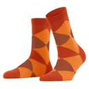 Burlington Orange Bonnie Socks