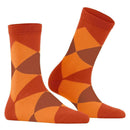 Burlington Orange Bonnie Socks
