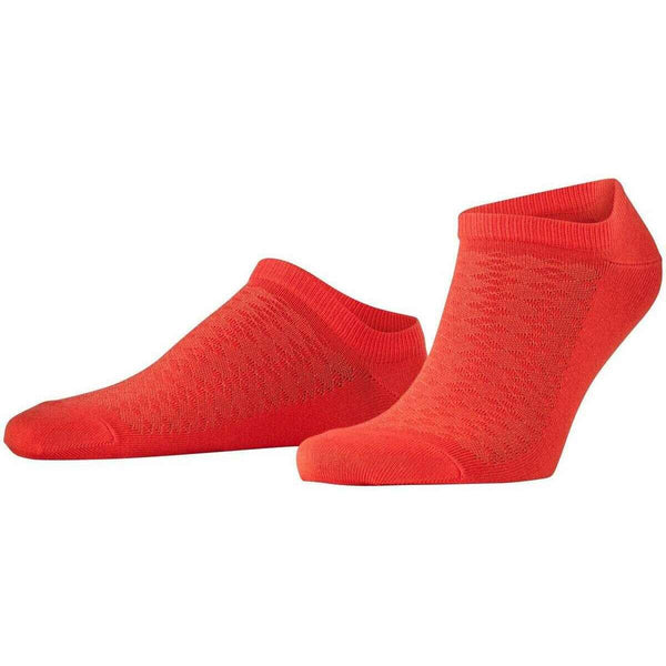 Burlington Orange Cornwall Sneaker Socks