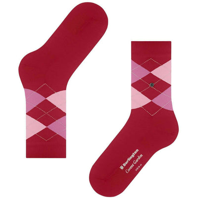 Burlington Orange Covent Garden Socks