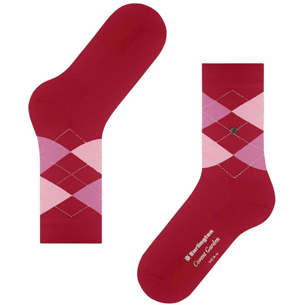 Burlington Orange Covent Garden Socks