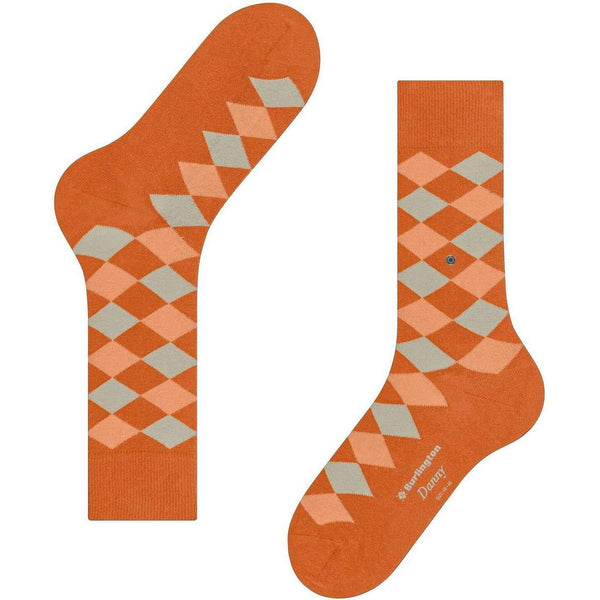 Burlington Orange Danny Socks