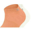 Burlington Orange Everyday 2-Pack Sneaker Socks