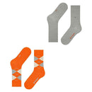 Burlington Orange Everyday Mix 2-Pack Socks
