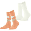 Burlington Orange Everyday Mix 2-Pack Socks