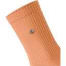 Burlington Orange Fleet Street Socks