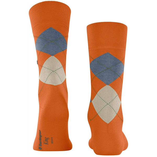 Burlington Orange King Socks