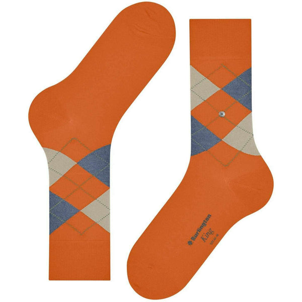 Burlington Orange King Socks