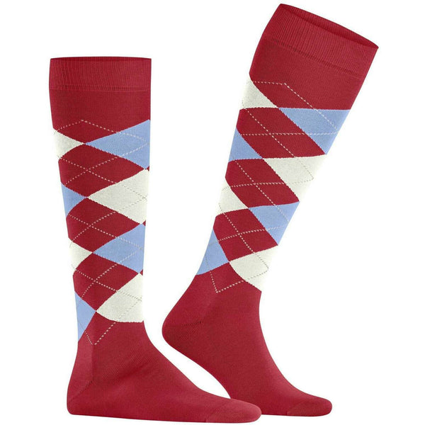 Burlington Orange Manchester Knee High Socks