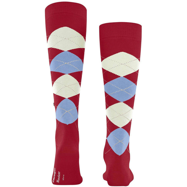 Burlington Orange Manchester Knee High Socks