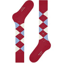 Burlington Orange Manchester Knee High Socks