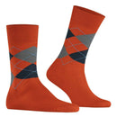 Burlington Orange Manchester Socks