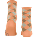 Burlington Orange Sandy Short Socks