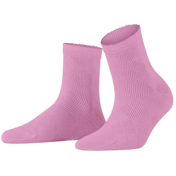 Burlington Pink Chelsea Short Socks