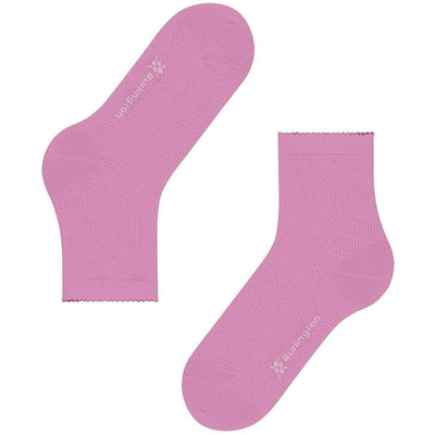 Burlington Pink Chelsea Short Socks