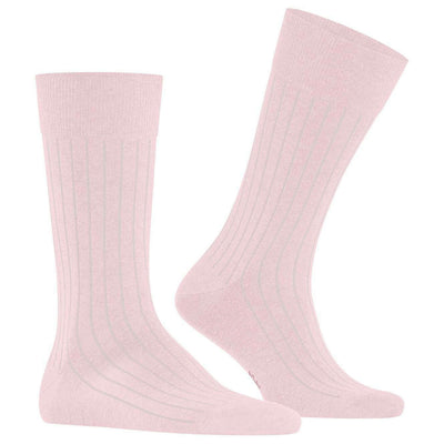 Burlington Pink Duke Street Socks