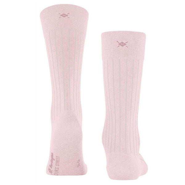 Burlington Pink Duke Street Socks