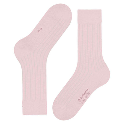 Burlington Pink Duke Street Socks